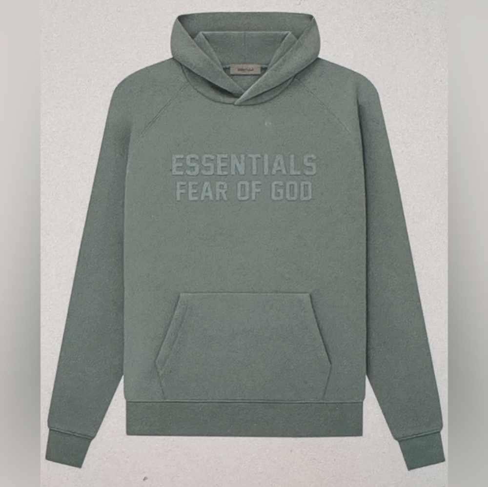 Fear of God Essentials Sycamore Green Hoodie New